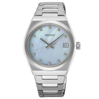 ΡΟΛΟΙ SEIKO SUR603P1 SEIKO Essential Time Silver Stainless Steel Bracelet