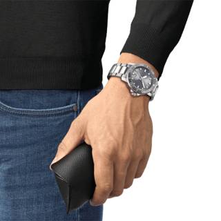 ΡΟΛΟΙ TISSOT T1204071108101 Seastar 1000 Professional Powermatic 80 Stainless Steel Bracelet