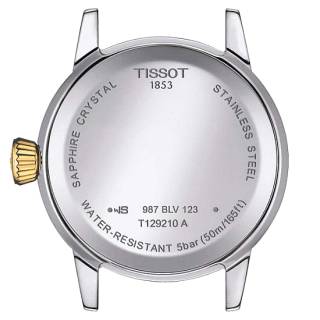 ΡΟΛΟΙ TISSOT  T1292102203100 TISSOT T-Classic Dream Two Tone Stainless Steel Bracelet