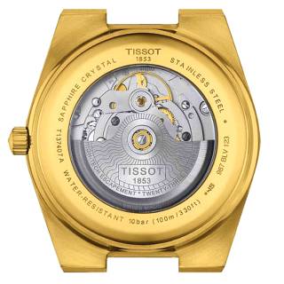 ΡΟΛΟΙ TISSOT  T1374073302100 TISSOT T-Classic PRX Powermatic 80 Automatic Gold Stainless Steel Bracelet
