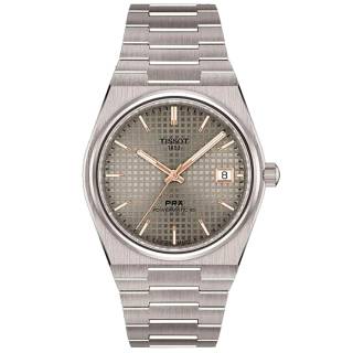 ΡΟΛΟΙ TISSOT  T1378074406100 TISSOT T-Classic PRX Powermatic 80 Silver Titanium Bracelet