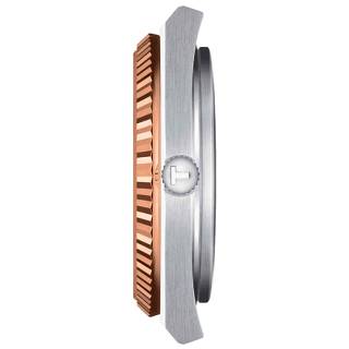 ΡΟΛΟΙ TISSOT  T9314074103100 TISSOT PRX Powermatic 80 Steel with 18ct Rose Gold Bezel