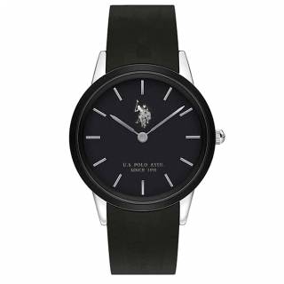 ΡΟΛΟΙ U.S. POLO  USP8151BK U.S.POLO Skyler Black Silicone Strap