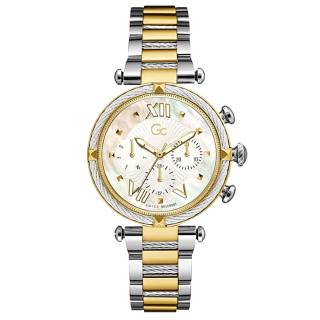 ΡΟΛΟΙ GUESS COLLECTION  Y16020L1MF GUESS Collection Ladies Two Tone Stainless Steel Bracelet