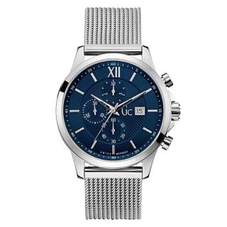 ΡΟΛΟΙ GUESS COLLECTION Y27005G7MF GUESS Collection Mens Chronograph Silver Stainless Steel Bracelet