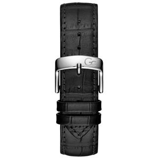 ΡΟΛΟΙ GUESS COLLECTION  Y44002G2  GUESS Collection Insider Chronograph Black Leather Strap