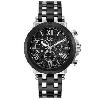 ΡΟΛΟΙ GUESS COLLECTION  Y44008G2MF GUESS Collection Insider Chronograph Two Tone Stainless Steel Bracelet