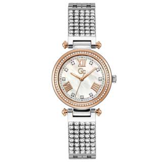 ΡΟΛΟΙ GUESS COLLECTION Y47009L1MF GUESS Collection Prime Chic Crystals Silver Stainless Steel Bracelet