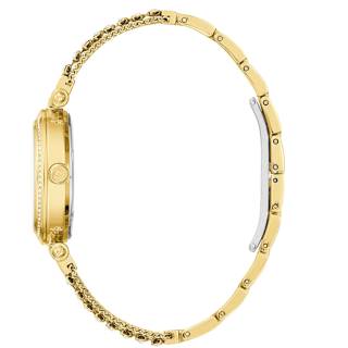 ΡΟΛΟΙ GUESS COLLECTION  Y47010L1MF GUESS Collection Prime Chic Crystals Gold Stainless Steel Bracelet