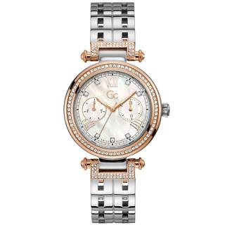 ΡΟΛΟΙ GUESS COLLECTION  Y78003L1MF GUESS Collection Prime Chic Crystals Silver Stainless Steel Bracelet