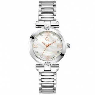 ΡΟΛΟΙ GUESS COLLECTION Y96003L1MF GUESS Collection Illusion Crystals Silver Stainless Steel Bracelet