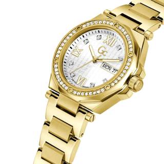 ΡΟΛΟΙ GUESS COLLECTION Z20008L1MF GUESS Collection Legacy Crystals Gold Stainless Steel Bracelet