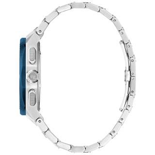 ΡΟΛΟΙ GUESS COLLECTION  Z37001G7MF GUESS Collection Fiber Chronograph Silver Stainless Steel Bracelet