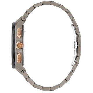 ΡΟΛΟΙ GUESS COLLECTION  Z37002G2MF GUESS Collection Fiber Chronograph Grey Stainless Steel Bracelet
