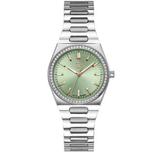 ΡΟΛΟΙ GUESS COLLECTION Z38001L9MF GUESS Collection Prodigy Crystals Silver Stainless Steel Bracelet