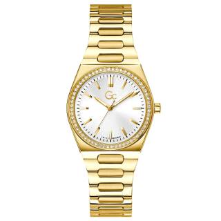 ΡΟΛΟΙ GUESS COLLECTION Z38002L1MF GUESS Collection Prodigy Crystals Gold Stainless Steel Bracelet