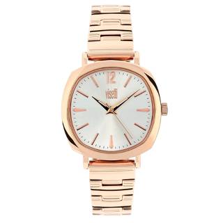 ΡΟΛΟΙ VISETTI   ZE-485RI VISETTI Ladies Rose Gold Stainless Steel Bracelet