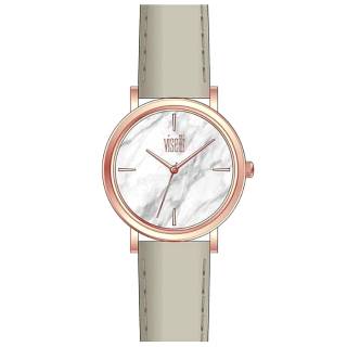 ΡΟΛΟΙ VISETTI ZE-911RIW VISETTI Mar-Bling Grey Leather Strap