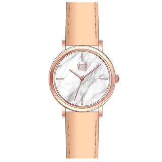 ΡΟΛΟΙ VISETTI ZE-911RSW  VISETTI Mar-Bling Beige Leather Strap