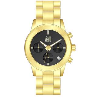 ΡΟΛΟΙ VISETTI ZE-996GB  VISETTI Minimal Gold Stainless Steel Bracelet