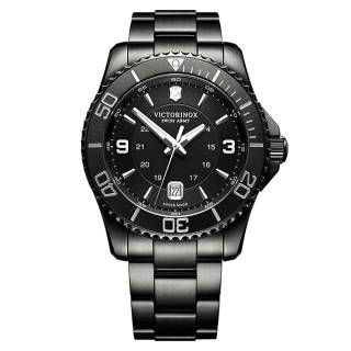 ΡΟΛΟΙ VICTORINOX  241798 VICTORINOX Maverick Black Stainless Steel Bracelet